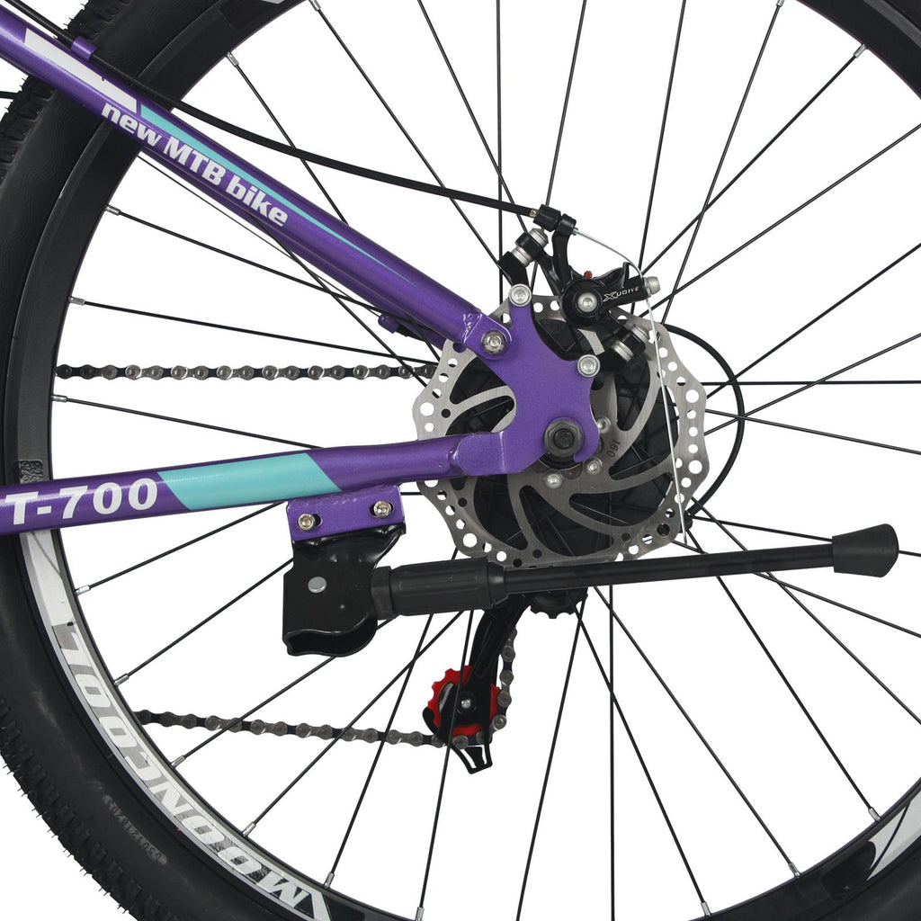 Adult Mountain Bikes 26/27.5 inch Mountain Bicycle, Disc Brakes Suspension Front Fork, 21 Speed Steel Frame Mountain Bike for Adults Mens Womens