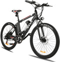 Vivi 500W/350W Electric Bike, Adult Electric Bikes 26" Mountain Bike Bicycle with 21-Speed Gears/Removable 48V/12.5Ah/36V/8Ah Battery/4 Modes/2 Mudguards