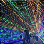 LIUPENGWEI Outdoor Fairy String Lights 10M With 100 LED 8 Modes Wave Rope Lights Icicle Curtain Light,Waterproof Festival Lighting For Garden Patio Yard Home Wedding Party And Christmas Decoration gar