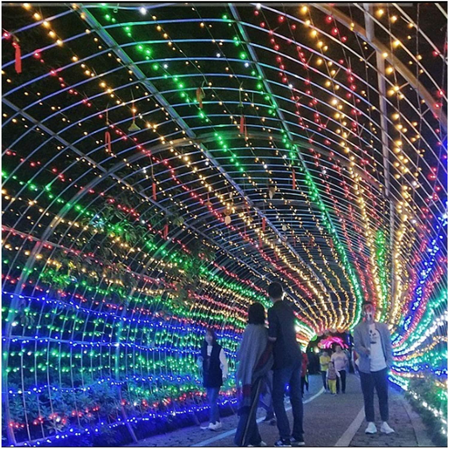 LIUPENGWEI Outdoor Fairy String Lights 10M With 100 LED 8 Modes Wave Rope Lights Icicle Curtain Light,Waterproof Festival Lighting For Garden Patio Yard Home Wedding Party And Christmas Decoration gar