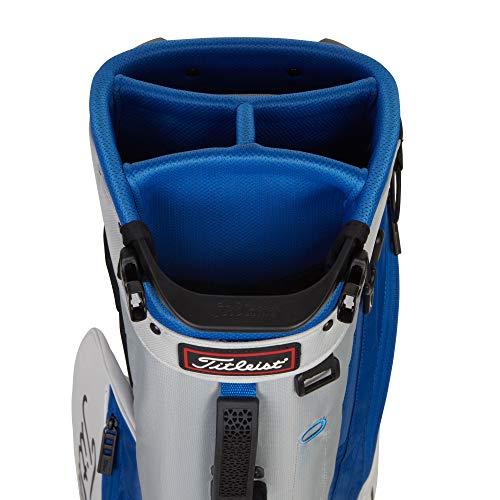 Titleist - Players 4 Plus Golf Bag - Gray/White/Royal