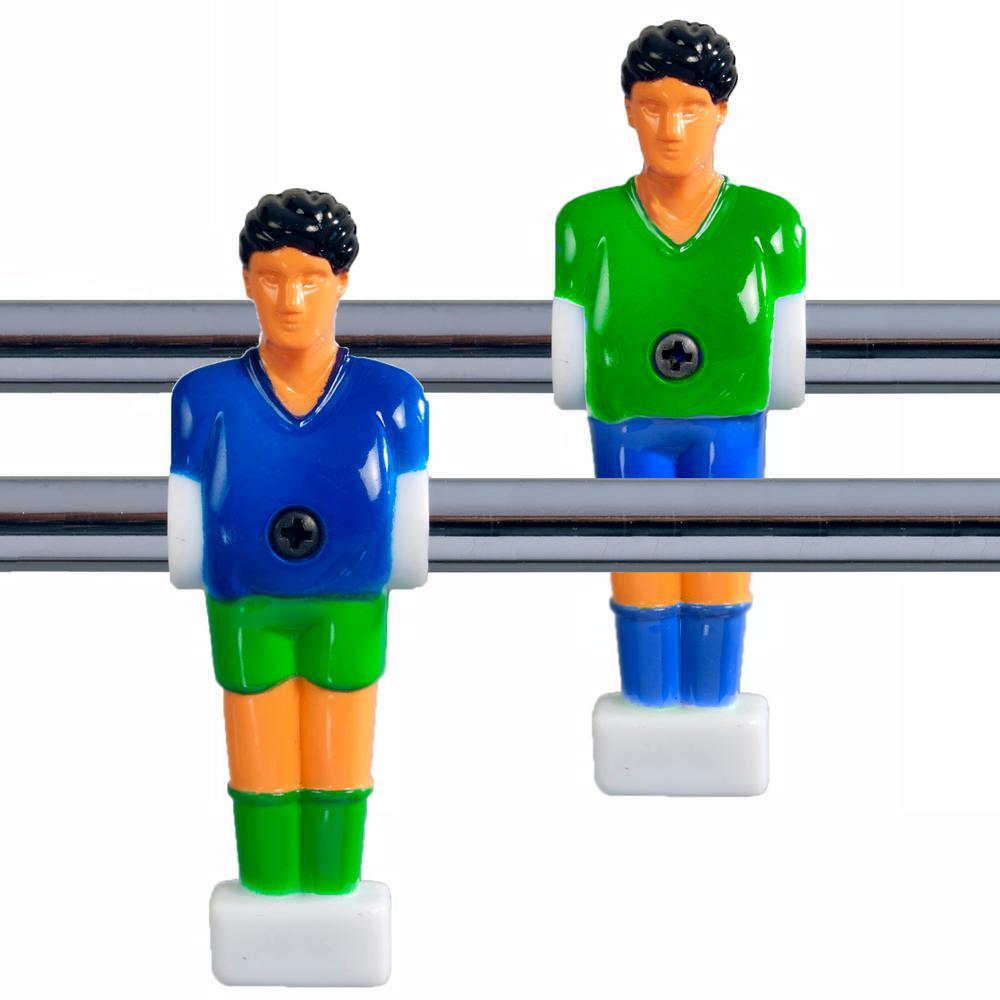 Playoff 4 ft. Foosball Table, Soccer Game for Kids and s with Ergonomic Handles, Analog Scoring and Leg Levelers