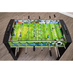 Playoff 4 ft. Foosball Table, Soccer Game for Kids and s with Ergonomic Handles, Analog Scoring and Leg Levelers