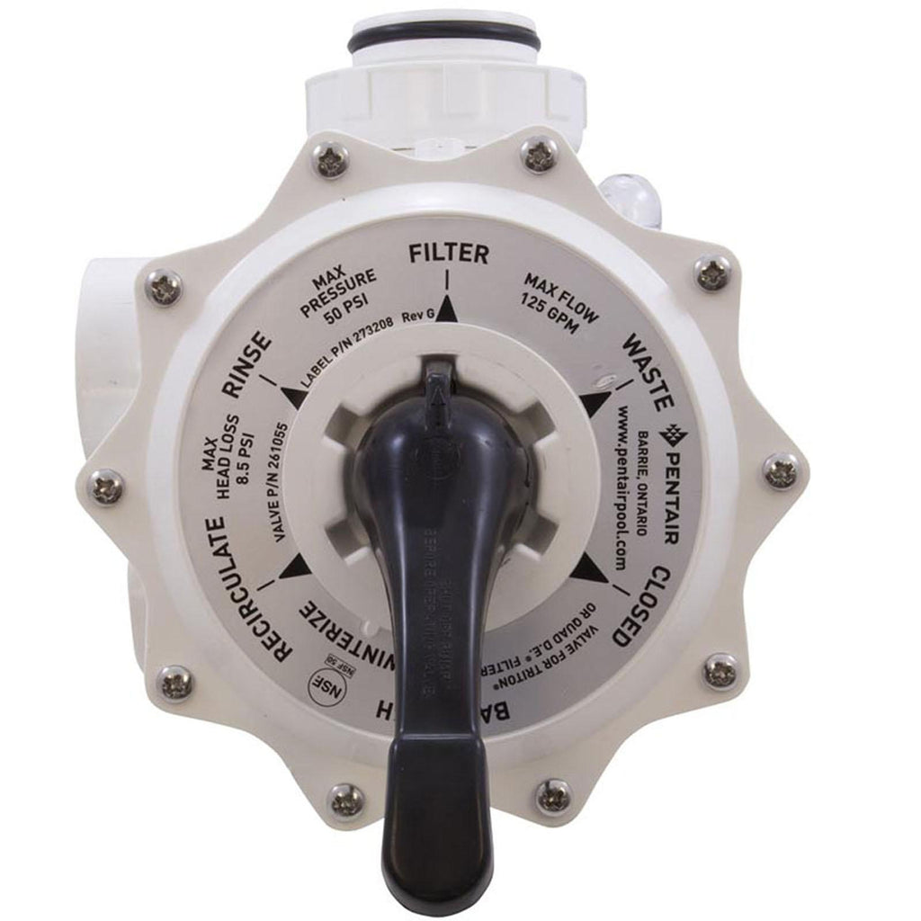 PENTAIR POOL PRODUCTS Multiport Valve, American Products/Pentair, 2" Thd, 6 Pos