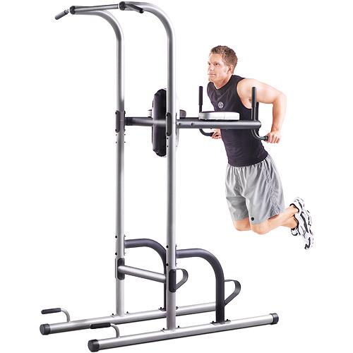 Gold's Gym XR 10.9 Power Tower with Push-Up, Pull-Up &amp; Dip Stations