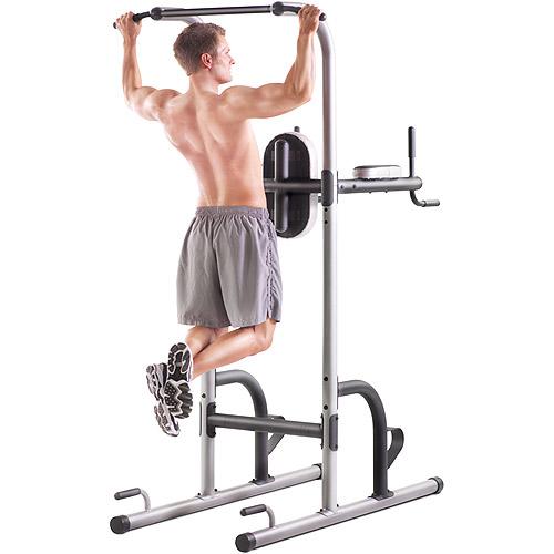 Gold's Gym XR 10.9 Power Tower with Push-Up, Pull-Up &amp; Dip Stations