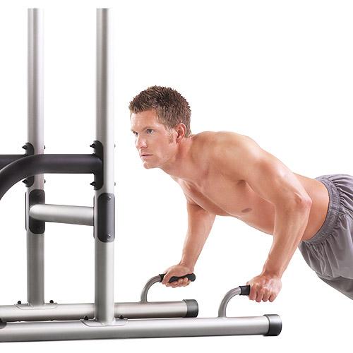 Gold's Gym XR 10.9 Power Tower with Push-Up, Pull-Up &amp; Dip Stations