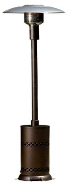 TFixol Bronze Quartz Glass Tube Patio Heater-Mocha