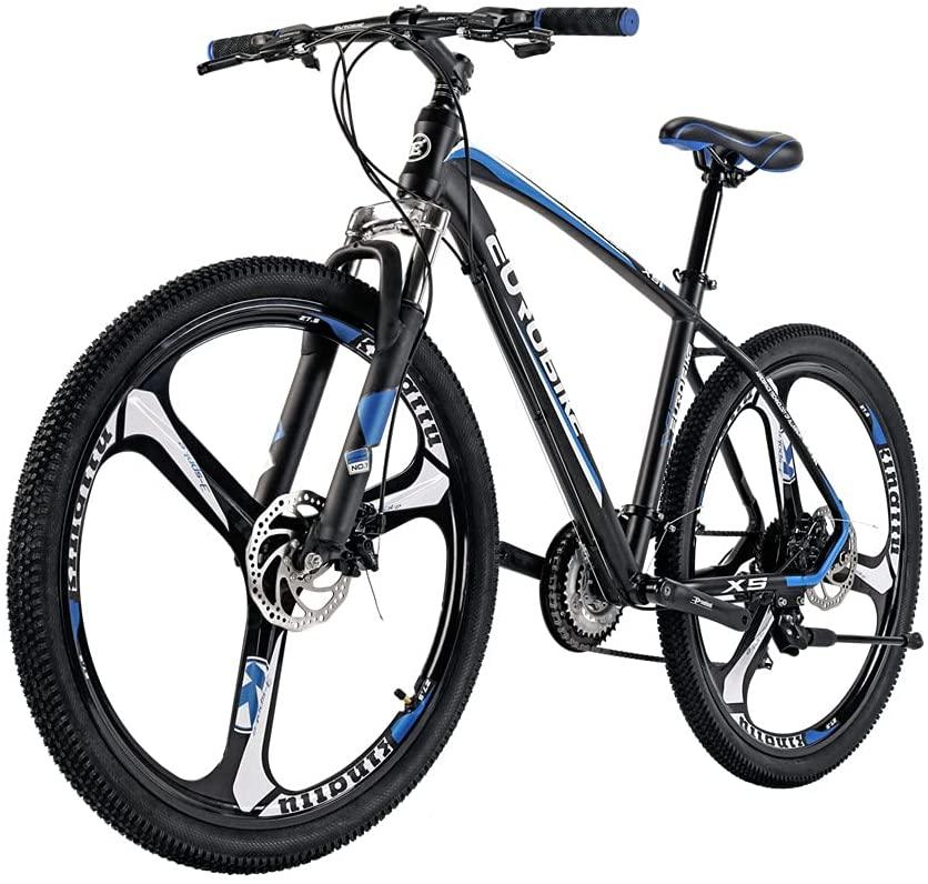 SD X5 27.5 Inch Adult Mountain Bike Aluminum Frame Bicycle Disc Brake 21 Speed Front Suspension Alloy MTB Bikes Men Bicycle
