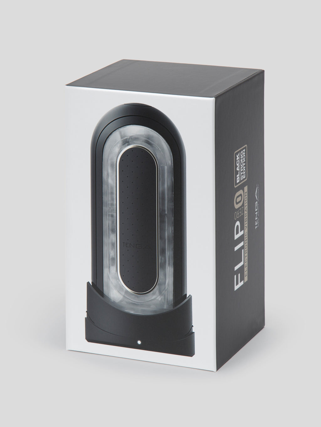 TENGA Flip Zero Rechargeable Vibrating Male Masturbator, Black