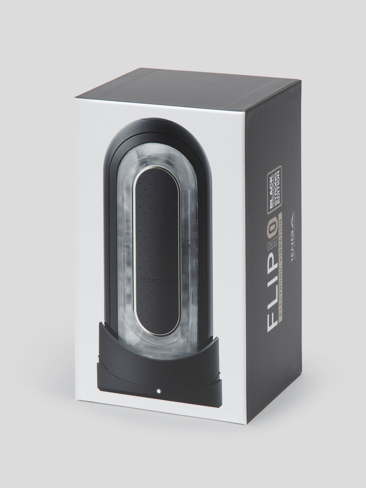 TENGA Flip Zero Rechargeable Vibrating Male Masturbator, Black