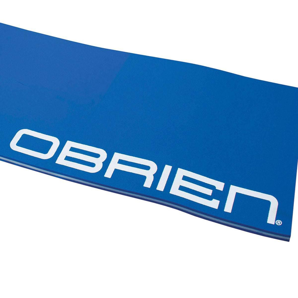 O'Brien Watersports OBrien Foam Water Lounge 86 x 24 In. Pool Floating Lounger Pad, Blue (2 Pack)