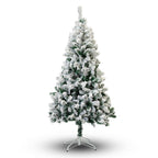 Perfect Holiday 7ft Snow Flocked Christmas Tree