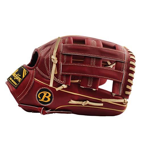 BUCKLER 'Fame Pro' Series - Premium Texas Steerhide Adult Baseball Gloves - Outfield - 12.75" - RHT