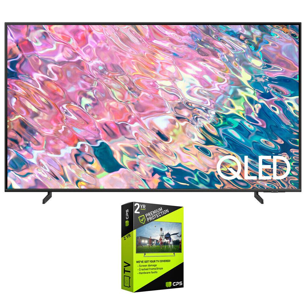 samsung q60b 43 inch qled 4k quantum dual led hdr smart tv 2022 + 2year warranty
