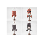 KALMAR Autumn and Winter Clothing Rabbit Velvet Cartoon Dog Clothes Small Dog Pomeranian Teddy Bear Thick Warm Hooded Cotton Coat
