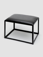 DOMINIX Deluxe Faux Leather Sex Position Enhancer Chair, Black