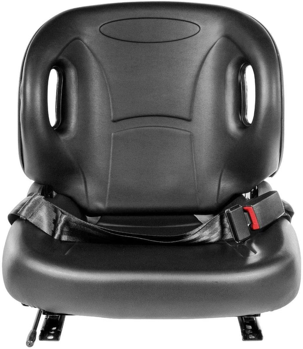 stark universal forklift seat replacement mechanical seat suspension seatbelt adjustable clark cat toyota seat curved back