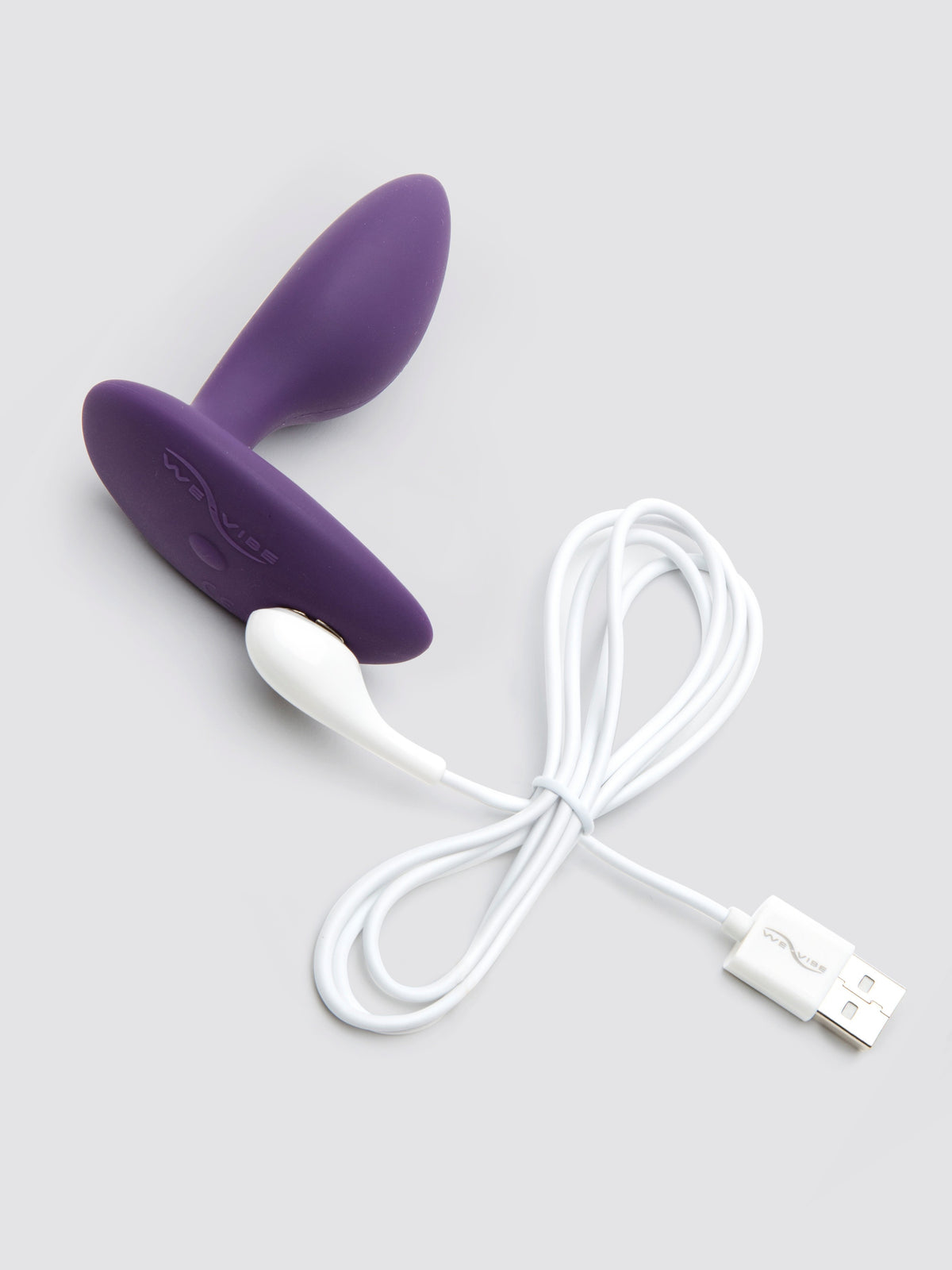 We-Vibe Ditto Rechargeable Remote and App Control Vibrating Butt Plug, Purple | Purple