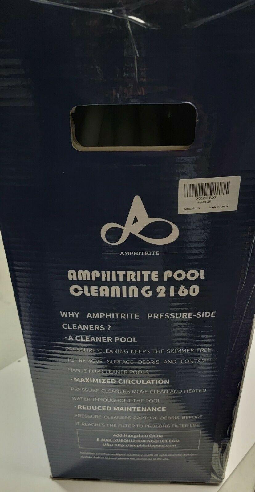 amphitrite  2160 pressure side sweeper professional pool cleaner