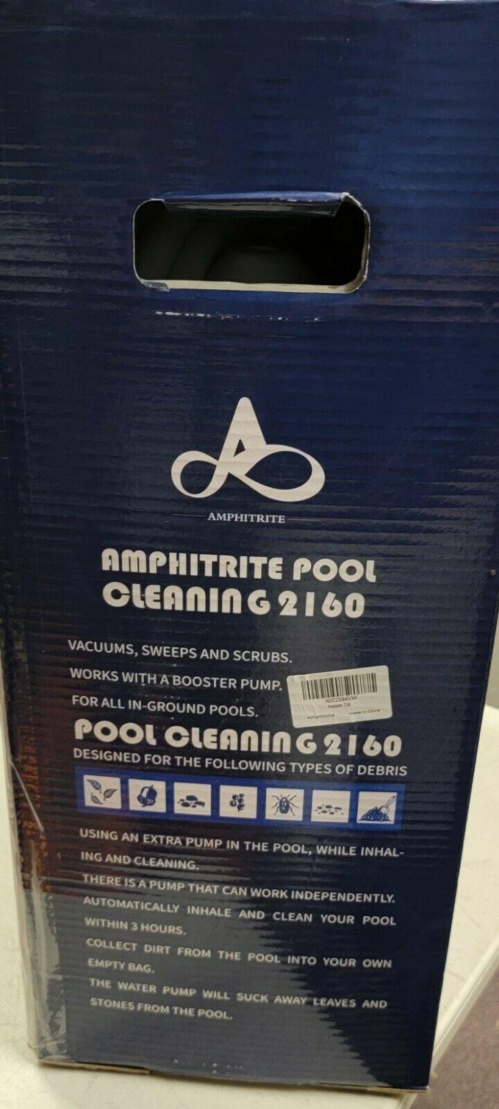 amphitrite  2160 pressure side sweeper professional pool cleaner