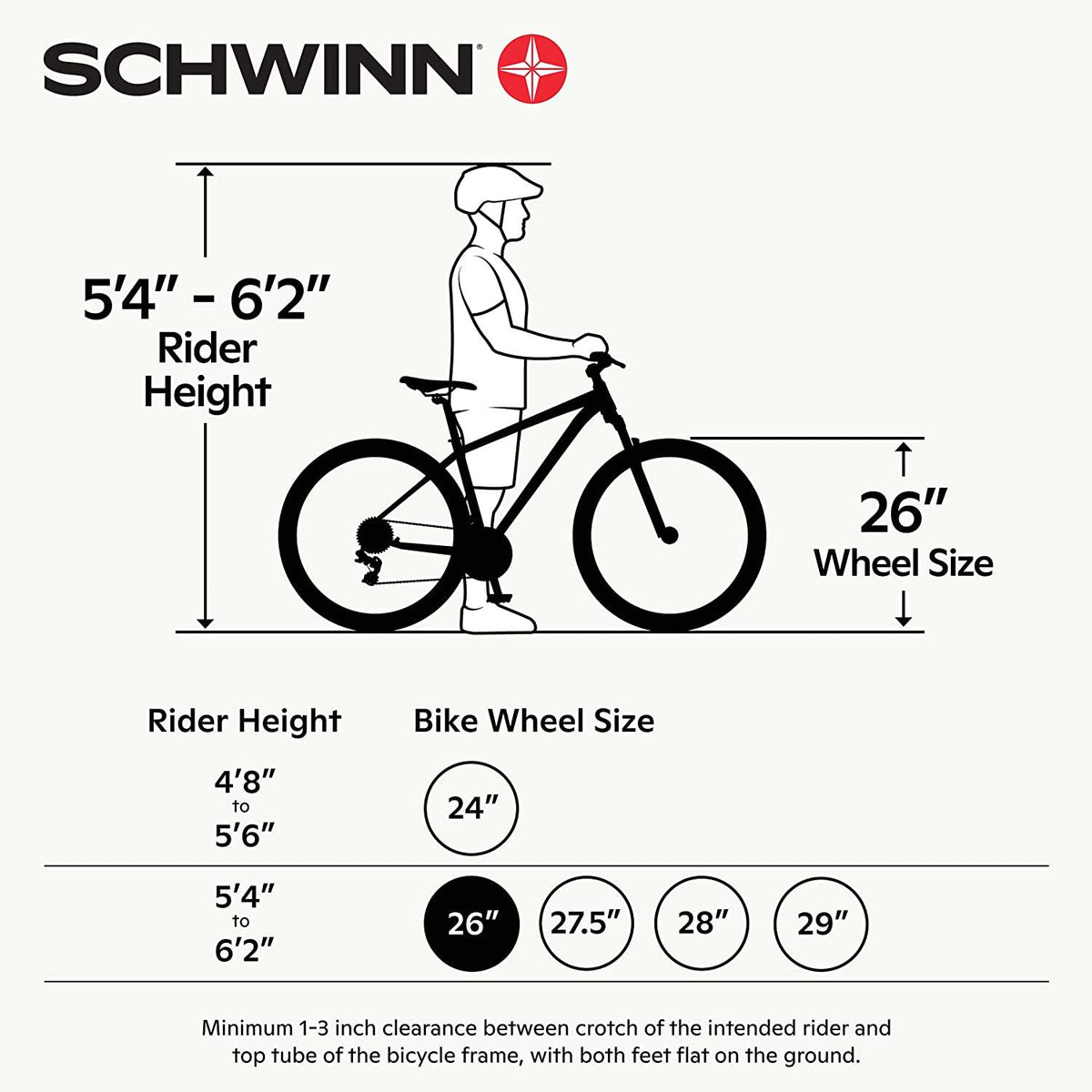 Schwinn High Timber ALX Youth/Adult Mountain Bike, Aluminum Frame and Disc Brakes, 26-Inch Wheels, 21-Speed, Red