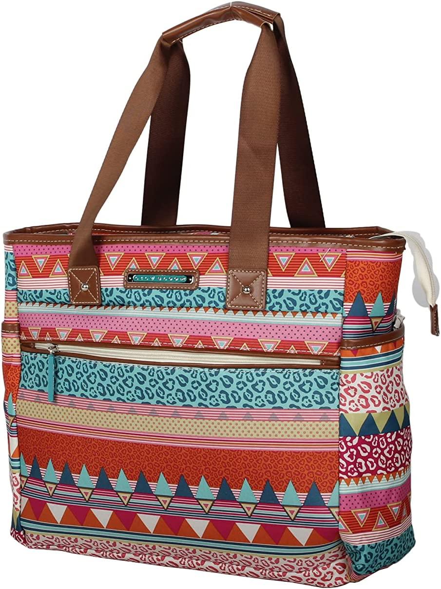 Luggage Set 4 Piece Suitcase Collection With Spinner Wheels For Woman (On The Prowl)