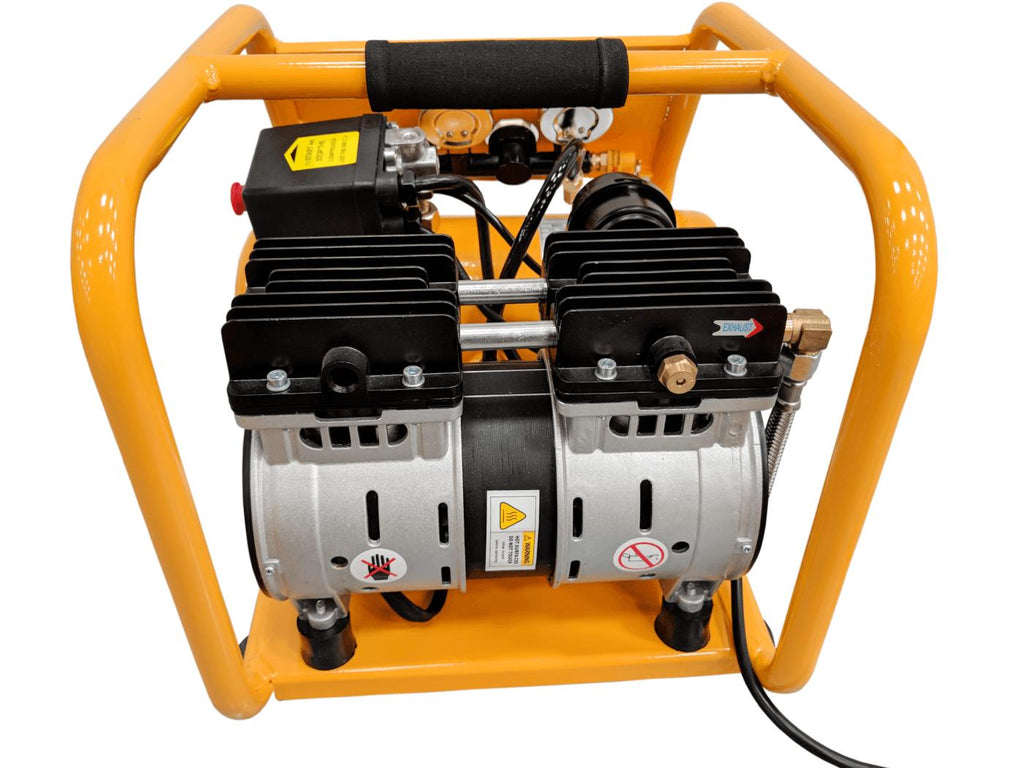 SILENT Portable Compressor - 4L .5HP - UK Seller Next Day Delivery or Collect