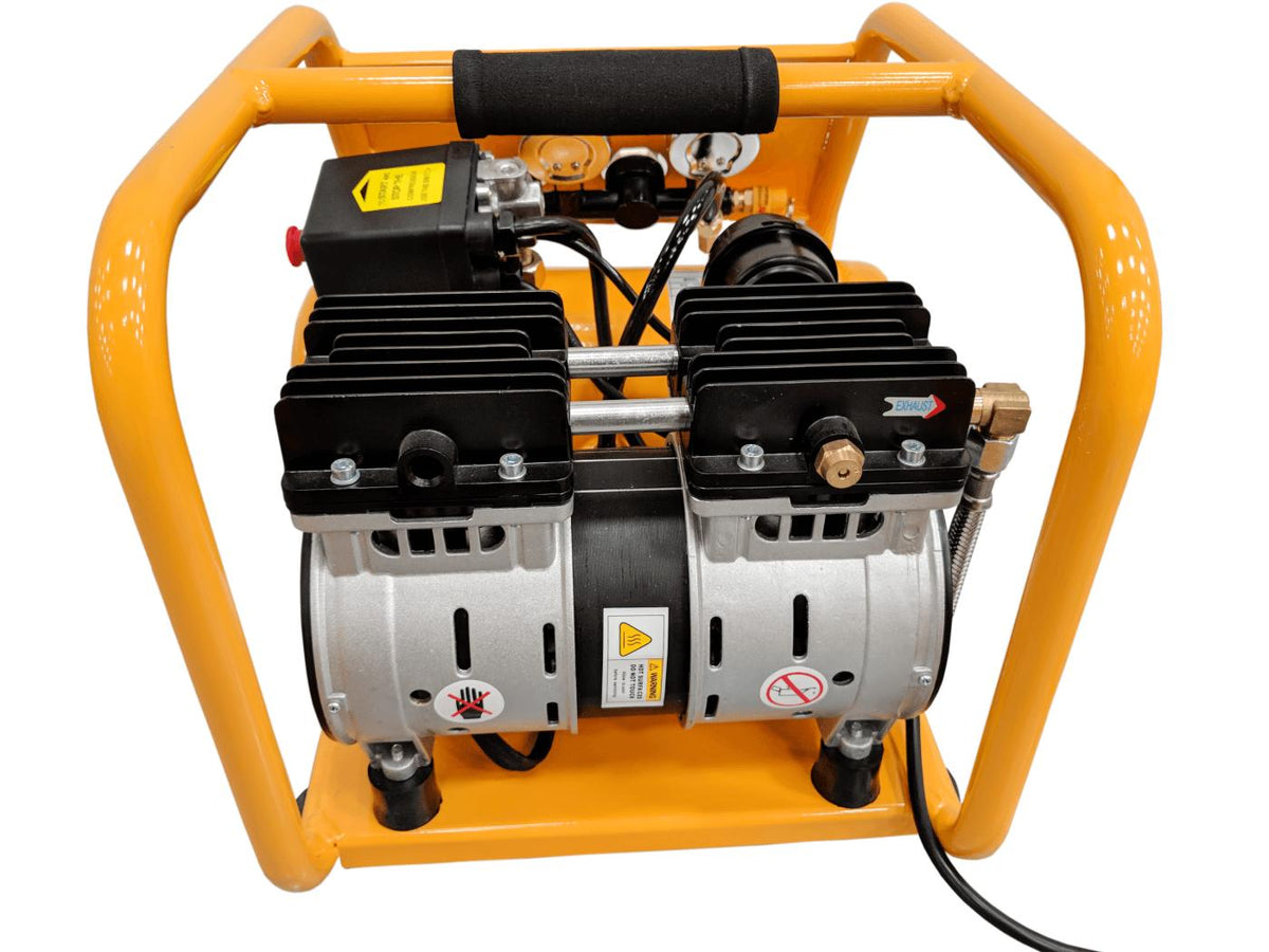 SILENT Portable Compressor - 4L .5HP - UK Seller Next Day Delivery or Collect