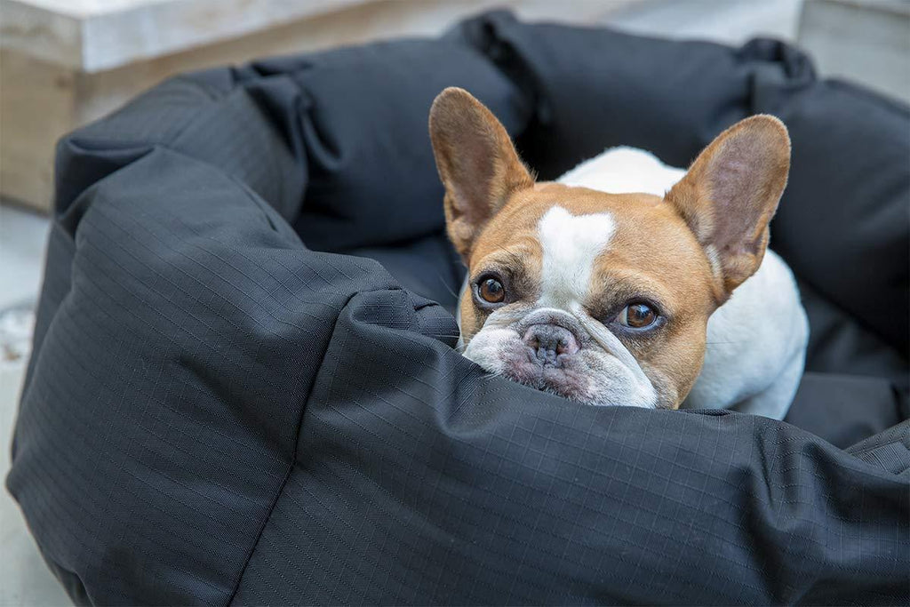 K9 Ballistics Round Dog Bed Deep Den, Bagel, Donut, and Deep Dish Style for Cuddler, Machine Washable