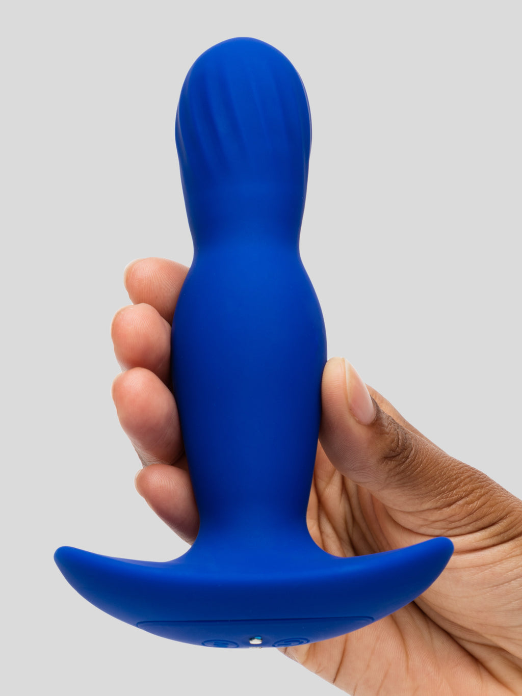 Doc Johnson A-Play Remote Control Inflatable Butt Plug, Blue