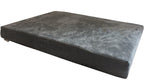 Dogbed4less XXL Orthopedic Cooling Memory Foam Pet Bed with Waterproof Internal Case + 2 Washable Microsuede External Cover for LarDog
