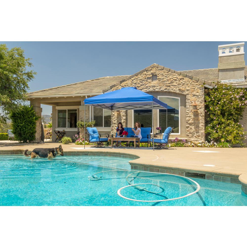 10 ft. x 10 ft. Blue Instant Canopy Pop Up Tent