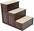 Crown Pet Products Carpeted Pet Steps for Small and LarDogs and Cats with Storage