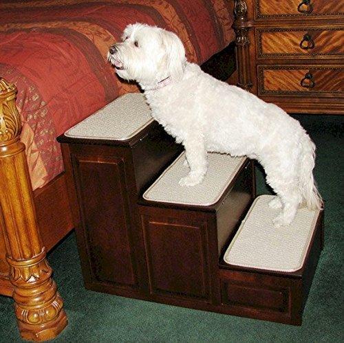 Crown Pet Products Carpeted Pet Steps for Small and LarDogs and Cats with Storage
