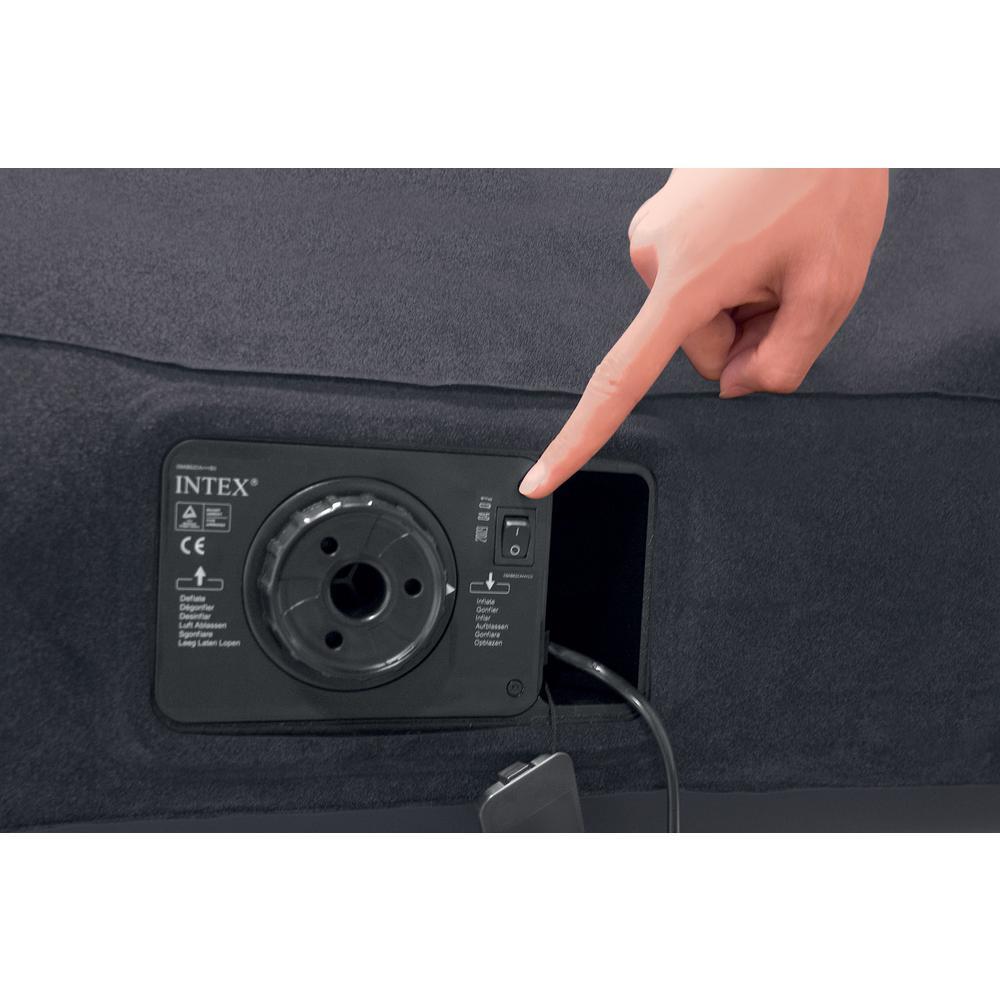 Twin Classic Pillow Rest Air Mattress Bed with -In Pump (6-Pack)