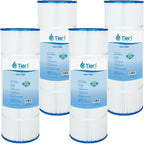 tier1 pool &amp; spa filter replacement for hayward cx580xre, filbur fc-1225, unicel c-7483 pool filter cartridge 4 pack