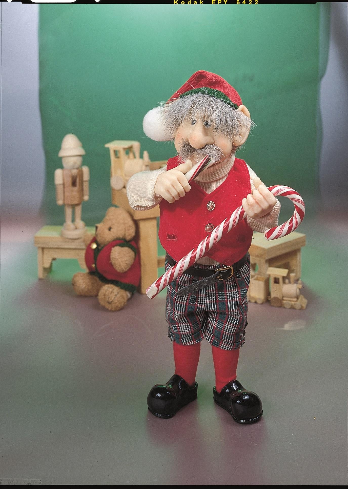 13" Zims The Elves Themselves Milton Collectible Christmas Elf Figure