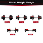 Adjustable Dumbbell 25lbs Fast Adjustment Function with Weight Plate(1 PCS)