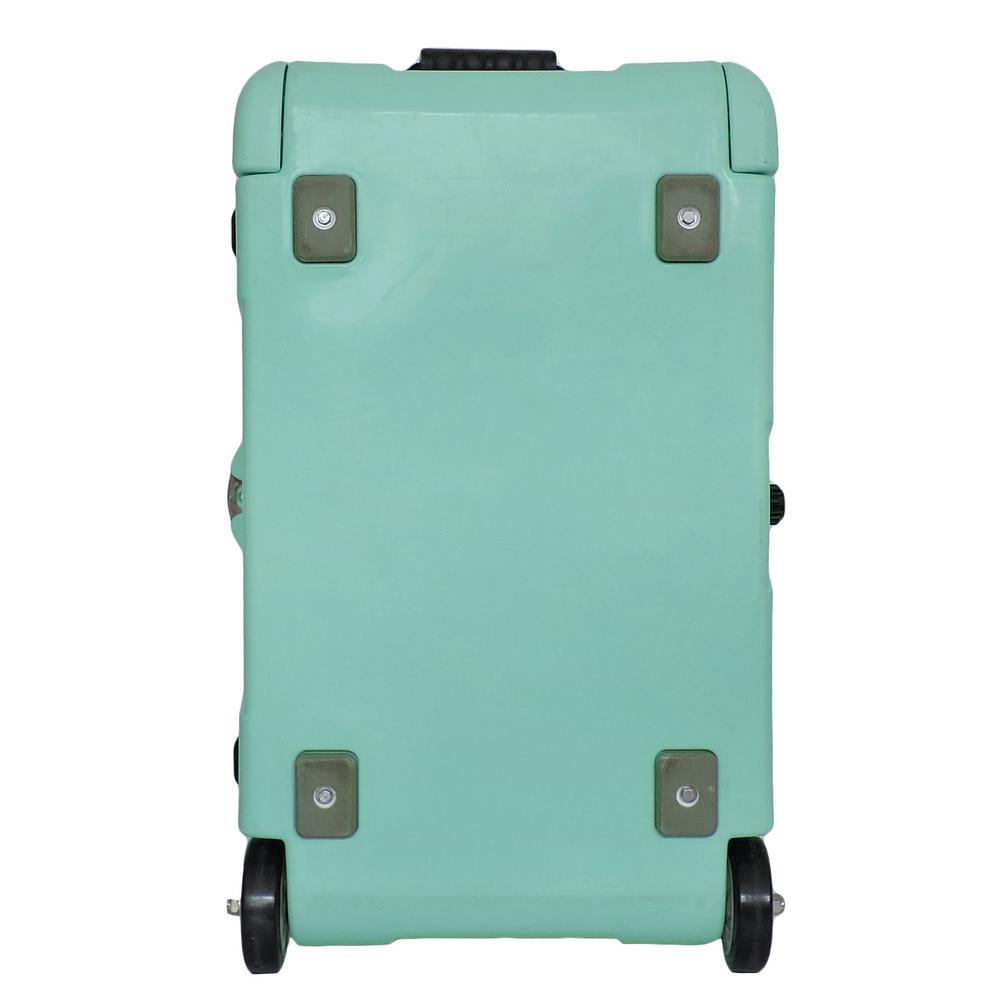 110 qt. Sea Foam Green Wheeled Cooler