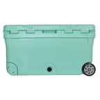 110 qt. Sea Foam Green Wheeled Cooler