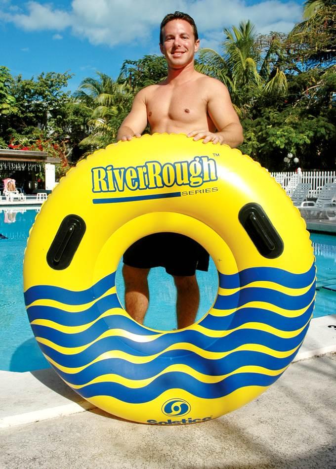 Swimline 6 NEW Swimline 17035ST Swimming Pool River Rough 48" Heavy Duty Floating Tubes