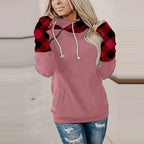 Hoodies for Women Pullover Graphic, Women's Heart Printing Comfy Hooded Bright Color Long Sleeve Sweatshirt