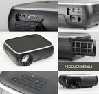 real tv m8s full hd 1080p projector 4k 7000 lumens cinema beamer android wifi