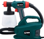 WEZER OTY Paint Sprayer Electric,Equipped with 2.5Mm Nozzle and 900Ml Large Capacity Watering Can,Topcoat Repair