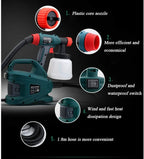 WEZER OTY Paint Sprayer Electric,Equipped with 2.5Mm Nozzle and 900Ml Large Capacity Watering Can,Topcoat Repair