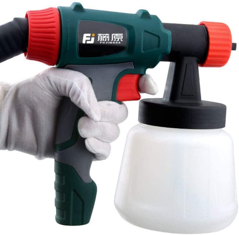 WEZER OTY Paint Sprayer Electric,Equipped with 2.5Mm Nozzle and 900Ml Large Capacity Watering Can,Topcoat Repair