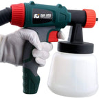 WEZER OTY Paint Sprayer Electric,Equipped with 2.5Mm Nozzle and 900Ml Large Capacity Watering Can,Topcoat Repair