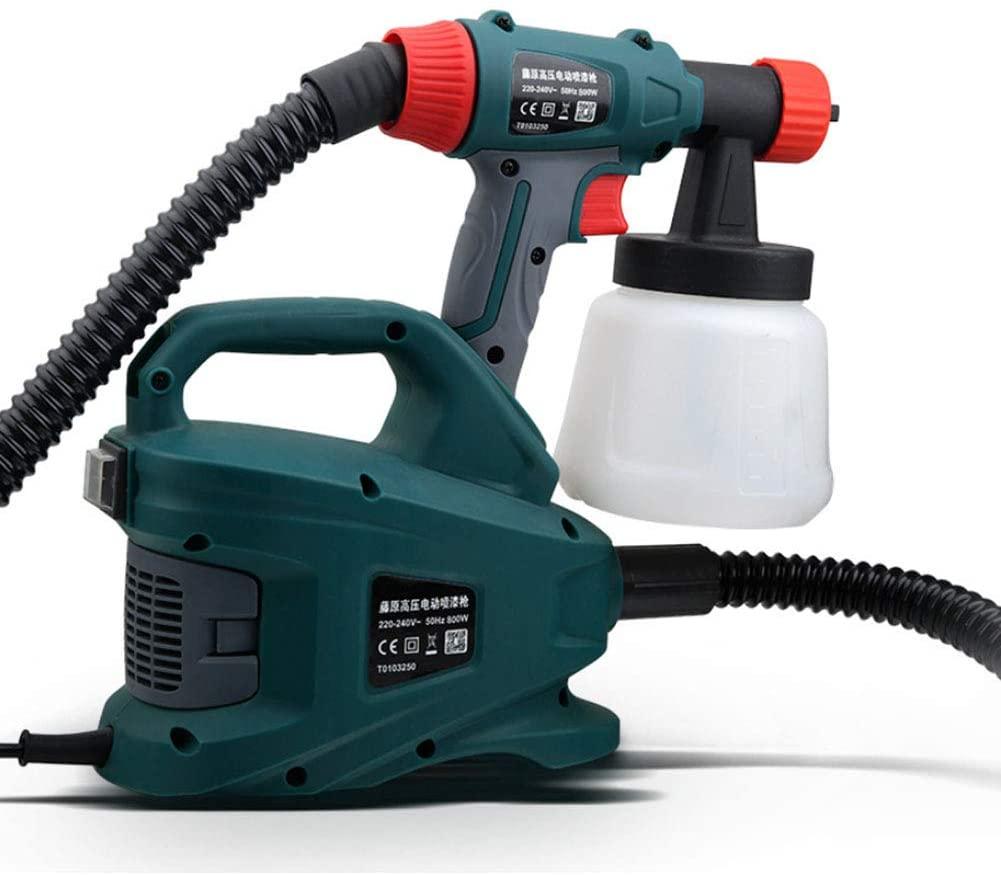 WEZER OTY Paint Sprayer Electric,Equipped with 2.5Mm Nozzle and 900Ml Large Capacity Watering Can,Topcoat Repair