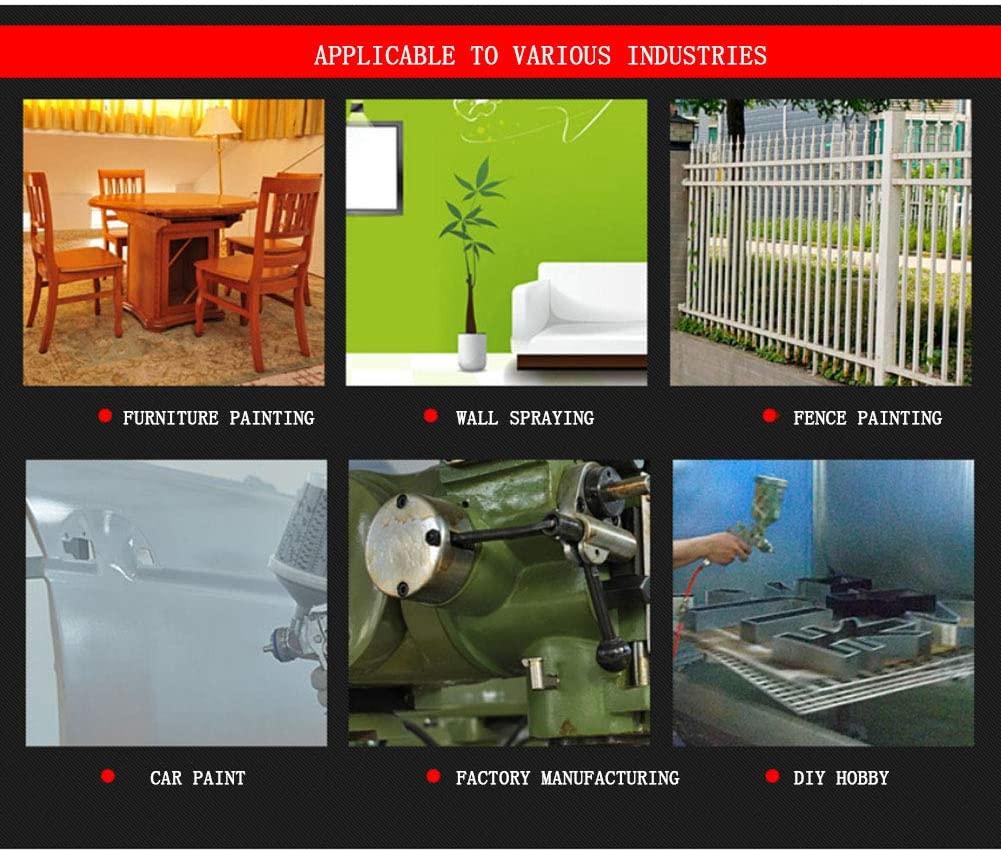 WEZER OTY Paint Sprayer Electric,Equipped with 2.5Mm Nozzle and 900Ml Large Capacity Watering Can,Topcoat Repair